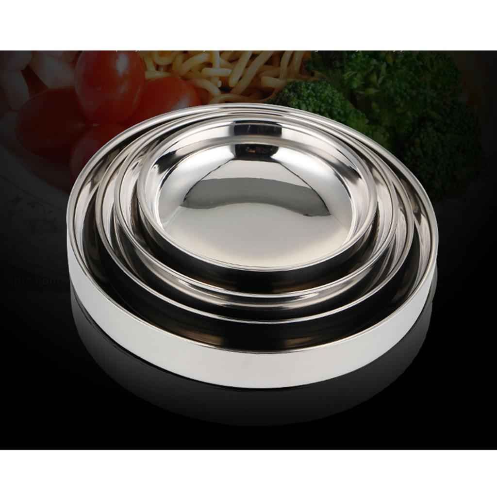 Stainless Steel Salad Bowl Kitchen Sides Dish Sauce Ramekin Seasoing Dish M