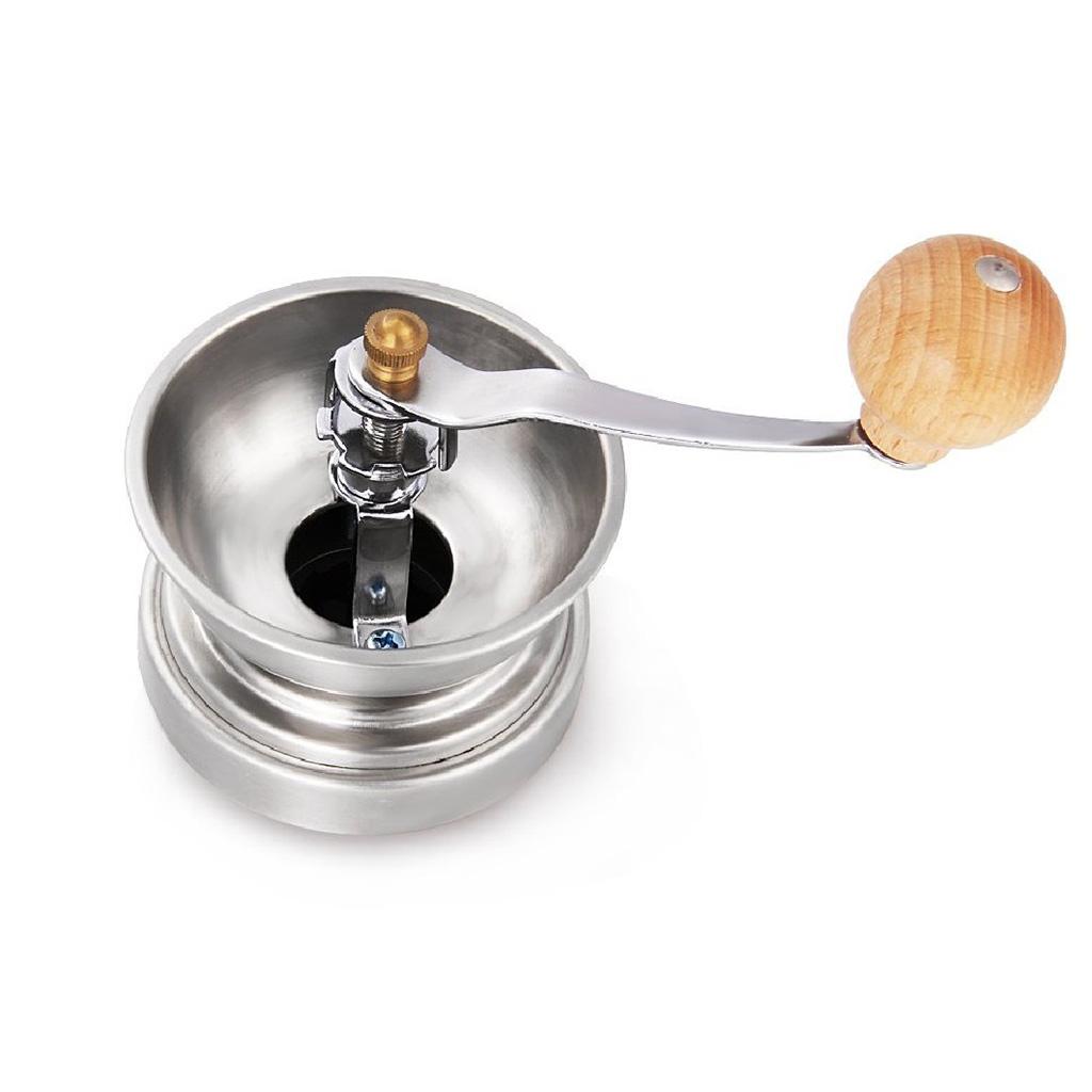 1 piece Manual Coffee Grinder Stainless Steel Hand Crank Coffee Bean Mill