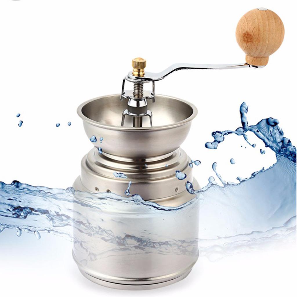 1 piece Manual Coffee Grinder Stainless Steel Hand Crank Coffee Bean Mill