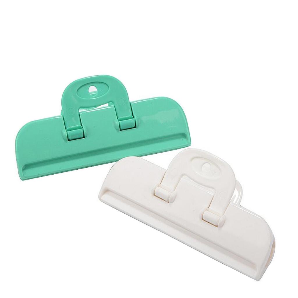 Pack 2 Food Sealing Clip Snacks Storage Bags Sealer Clamp Keep Fresh M