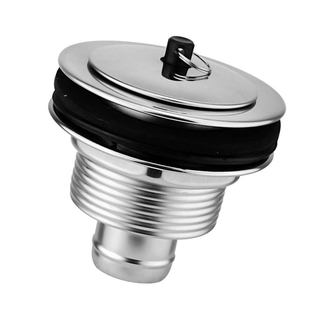Stainless Steel Bar Sink Basket Strainer Household Drain Strainer Assembly