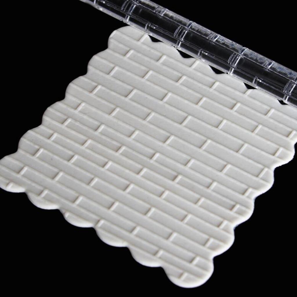 2xAcrylic Rolling Pin Icing Fondant Cake Decorating Tools Tiles 1