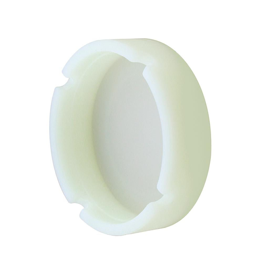 Creative Environmental Camouflage Silicone Ashtray Luminous White