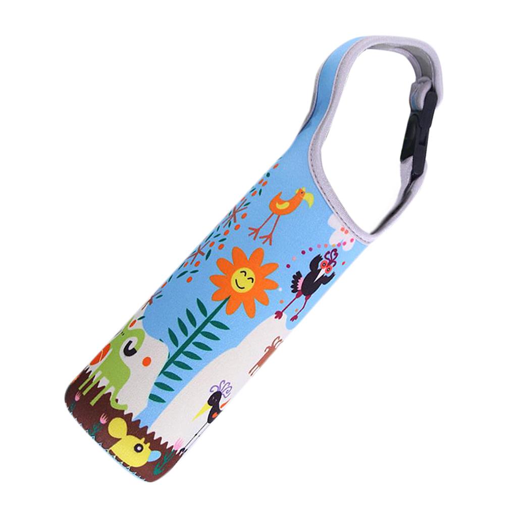Neoprene Thermal Travel Vacuum Mug Bottle Bag Tote Cover Holder Nature