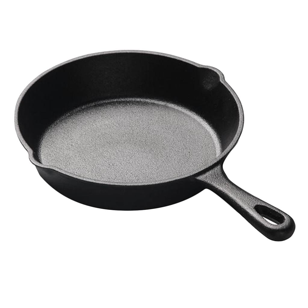 Cast Iron Kitchen Griddle Skillet Frying Pan Egg Fryer Mold Cookware 14cm