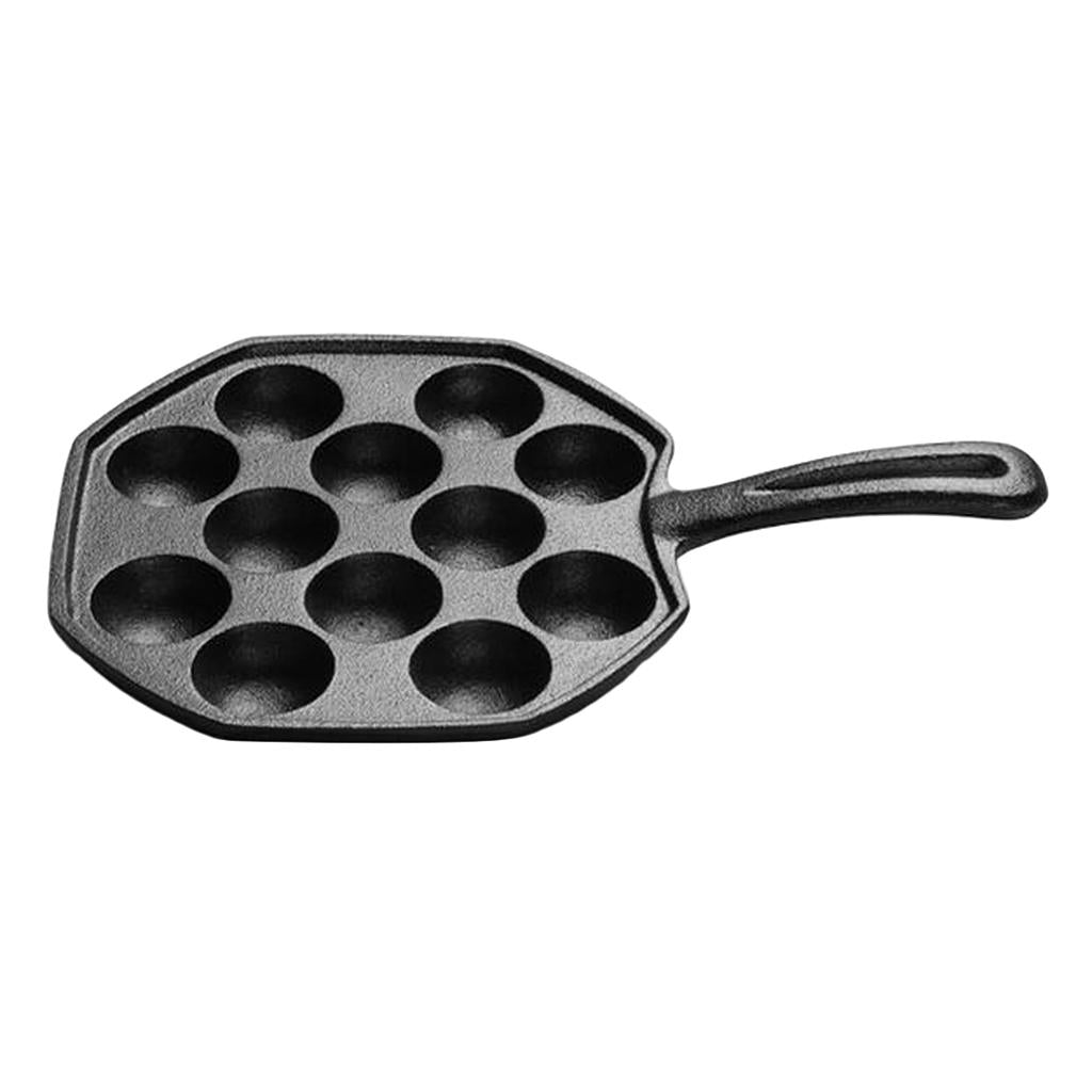 Cast Iron Frying Pan Octopus Balls Fish Balls Kitchen Non-stick Pot Cookware