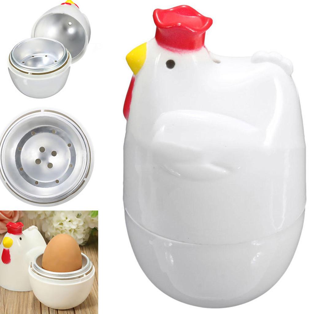 Chicken Microwave Egg Cooker Poacher Boiler Boil Boiled Steamer Kitchen Tool