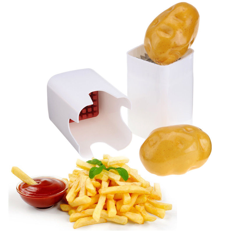 Stainless Steel Potato Cutter Vegetable Fruit Slicer Fry Chips Chopper Dicer