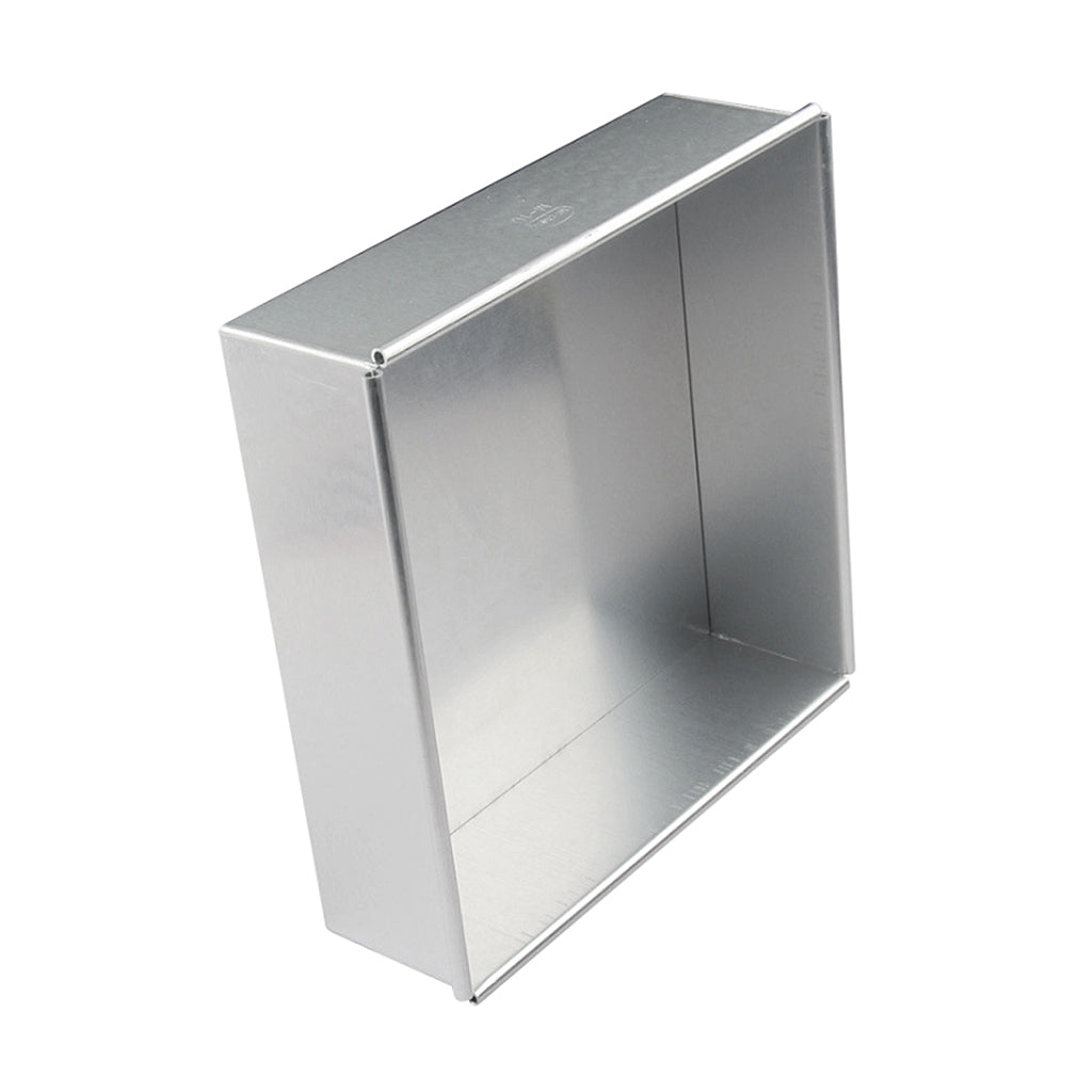 Square Shape Cake Mold with Removable Bottom Aluminum Alloy 10 inch