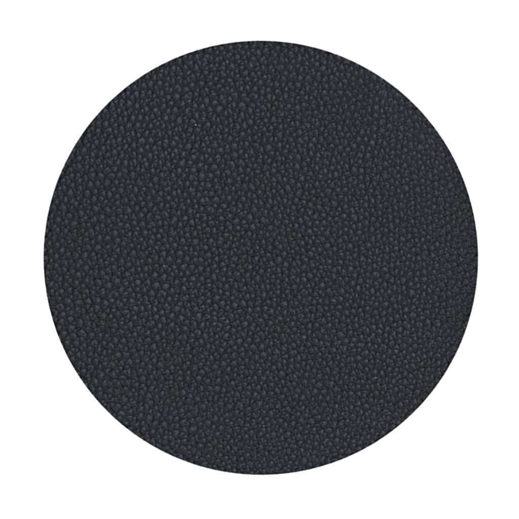 PU Leather Table Drink Cup Mat Heat Insulated Pad Coasters 5 Colors Black