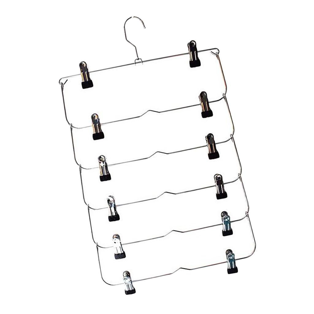 Creative Pants Organizer Closet Space Saver Skirt Holder Wardrobe Organizer