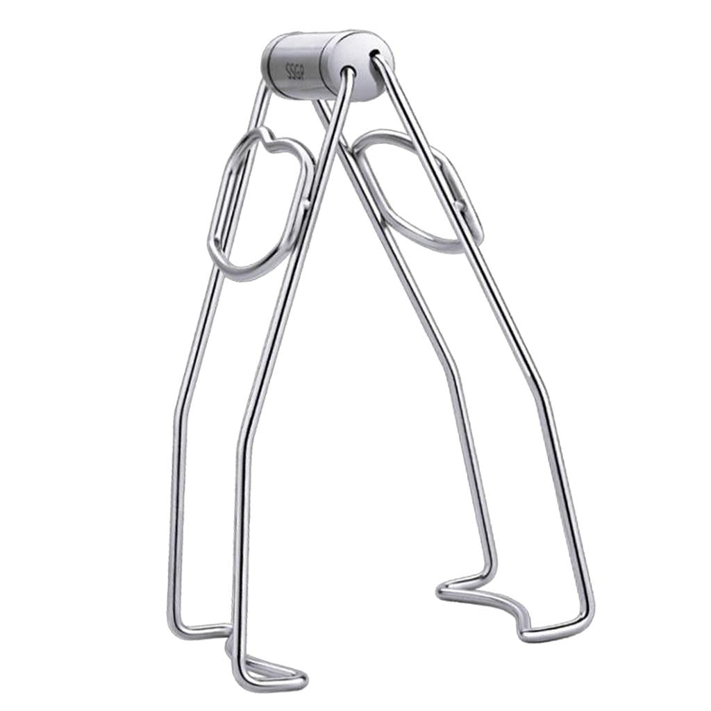 Stainless Steel Dish Tong Plate Gripper Clip Anti-scald Clip Carrier Clamp