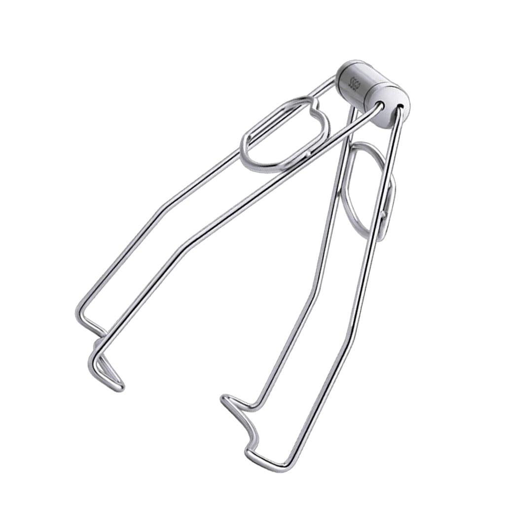 Stainless Steel Dish Tong Plate Gripper Clip Anti-scald Clip Carrier Clamp