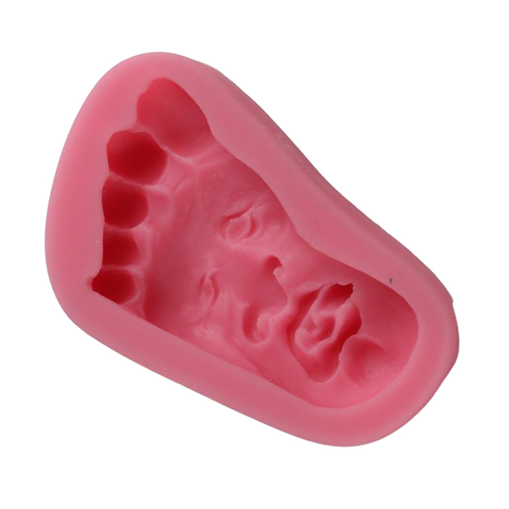 Halloween Fondant Cake Decor Silicone Mold Chocolate Mould Feet Grimace