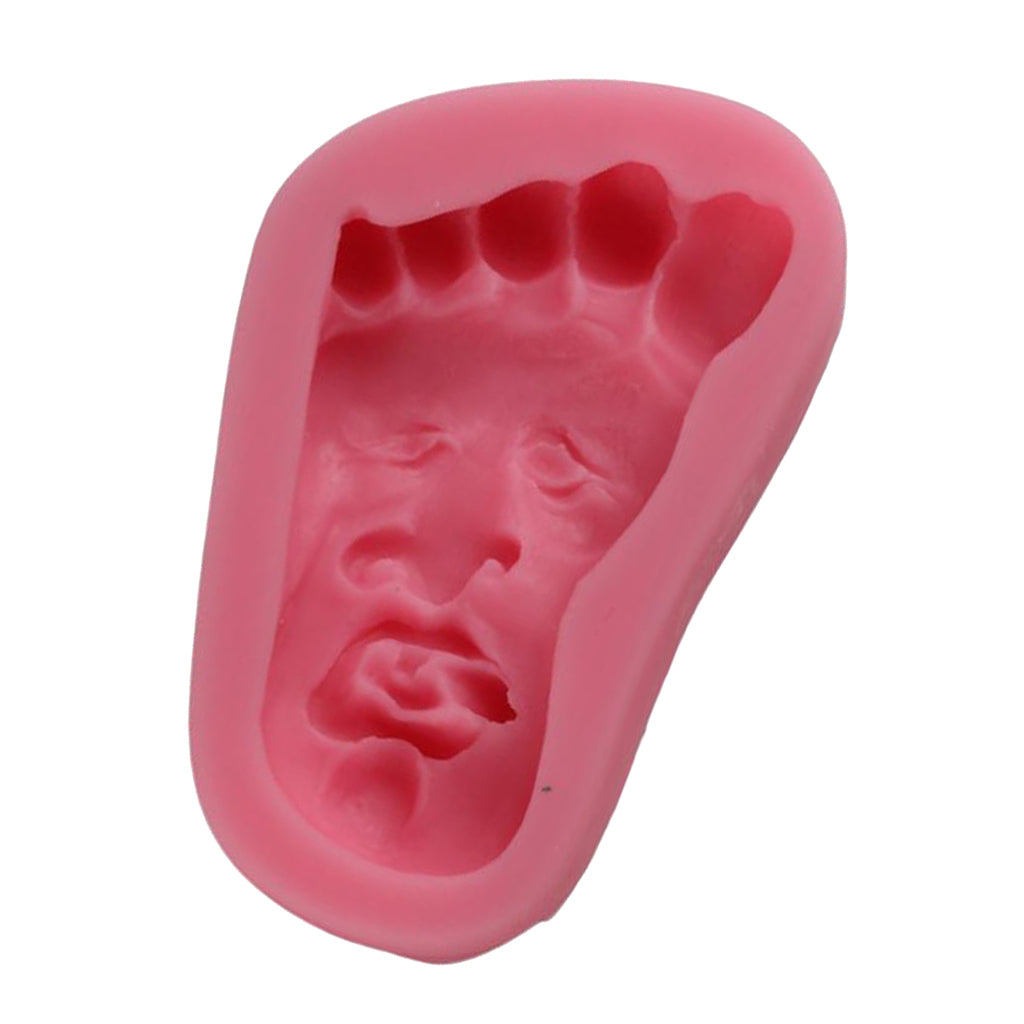 Halloween Fondant Cake Decor Silicone Mold Chocolate Mould Feet Grimace