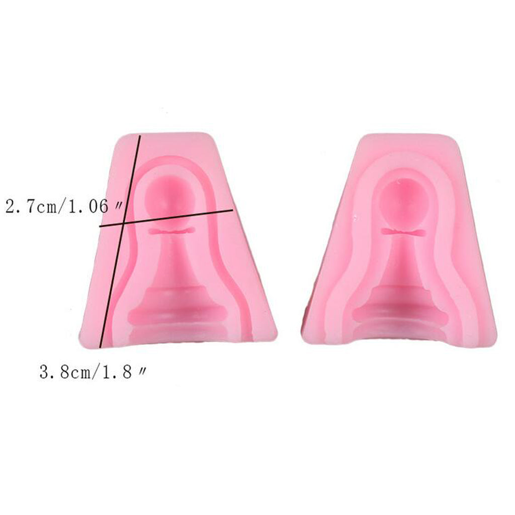 Chess DIY Fondant Cake Mould Silicone Baking Mold Cake Decoration Tray