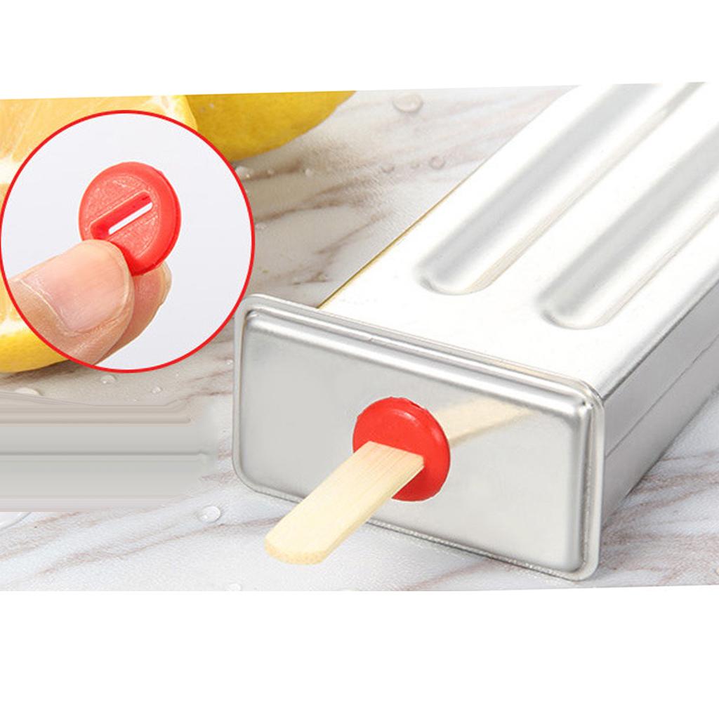 6 Cells Ice Pop Mold Popsicle Mould 6 Cell Round grooved