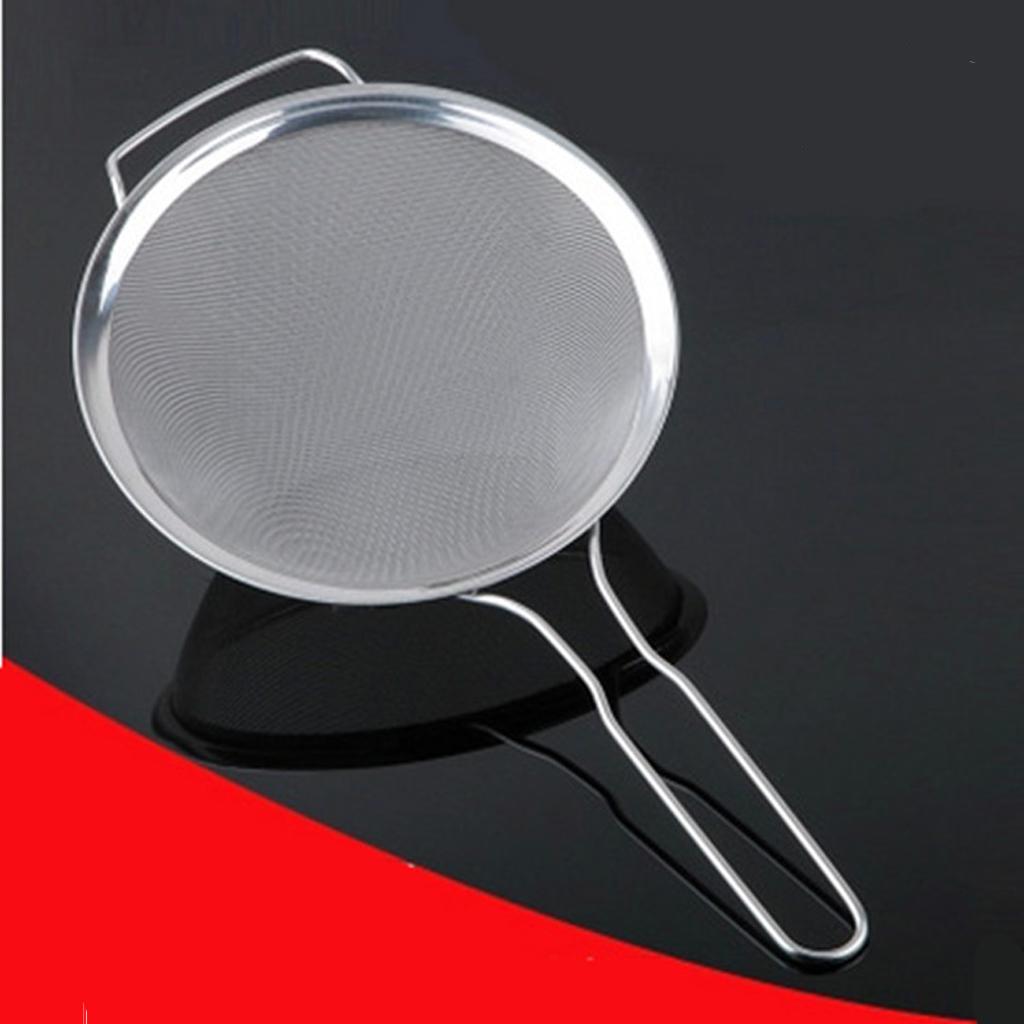 Soy Milk Filter Spoon Stainless Steel Colander Skimmer Spoon Large Ladle