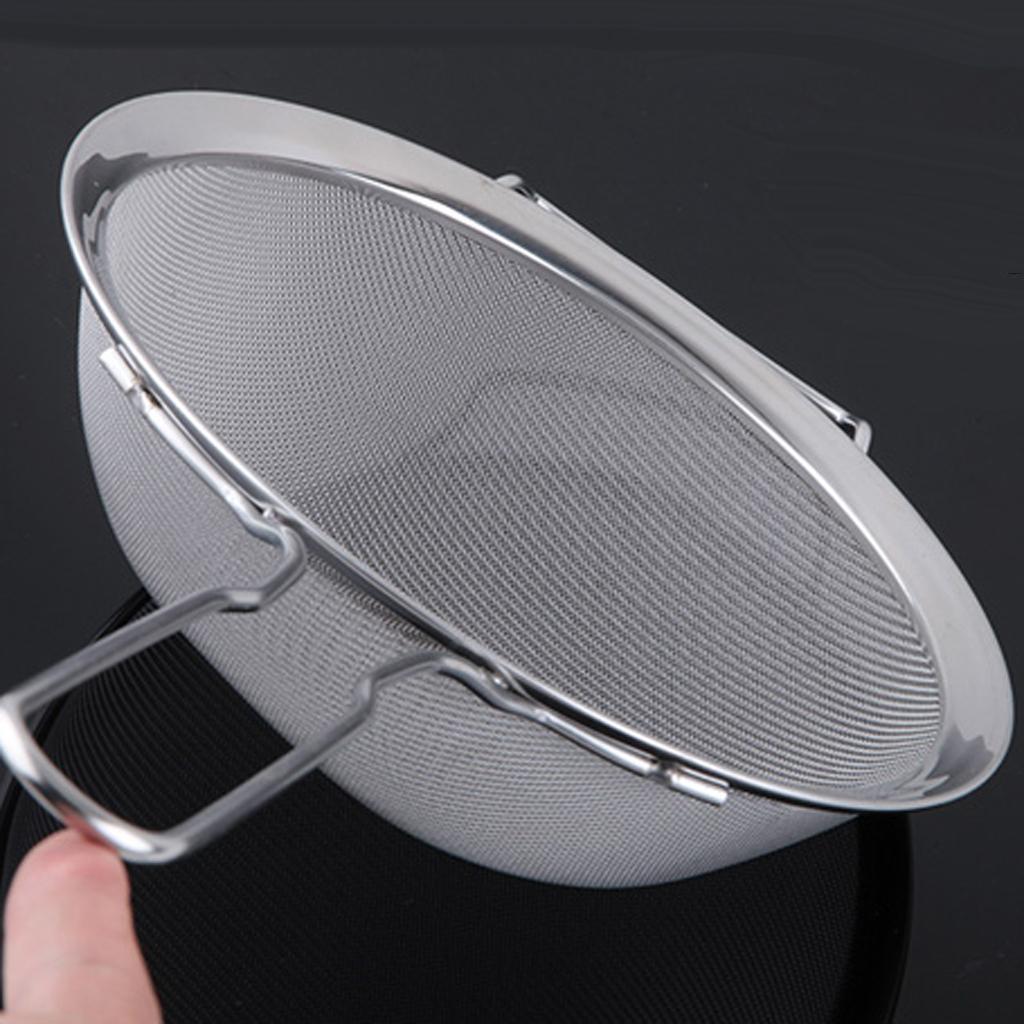 Soy Milk Filter Spoon Stainless Steel Colander Skimmer Spoon Large Ladle