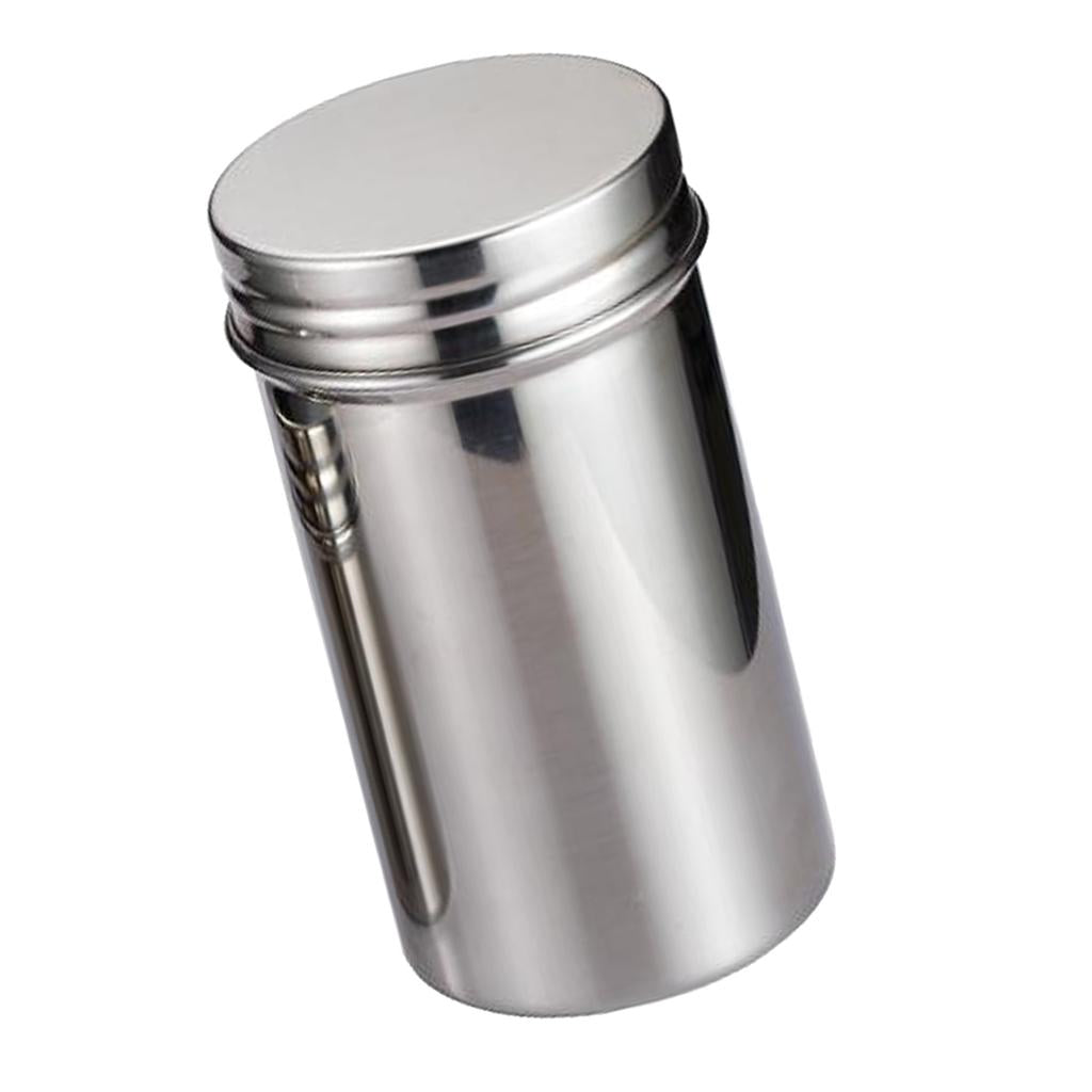Stainless Steel Spice Tea Jar Coffee Condiment Pots Seasoning Pot Large