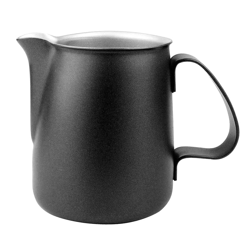 Thick Stainless Steel Coffee Frothing Milk Latte Jug Pitcher Black 750ml