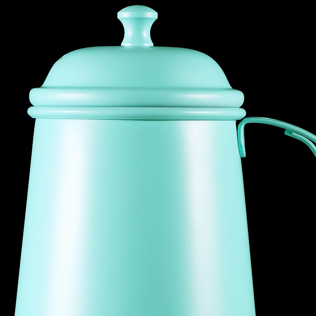 Coffee Pot Stainless Infuser Hand Drip Narrow Spout Kettle 700ml Mint Green