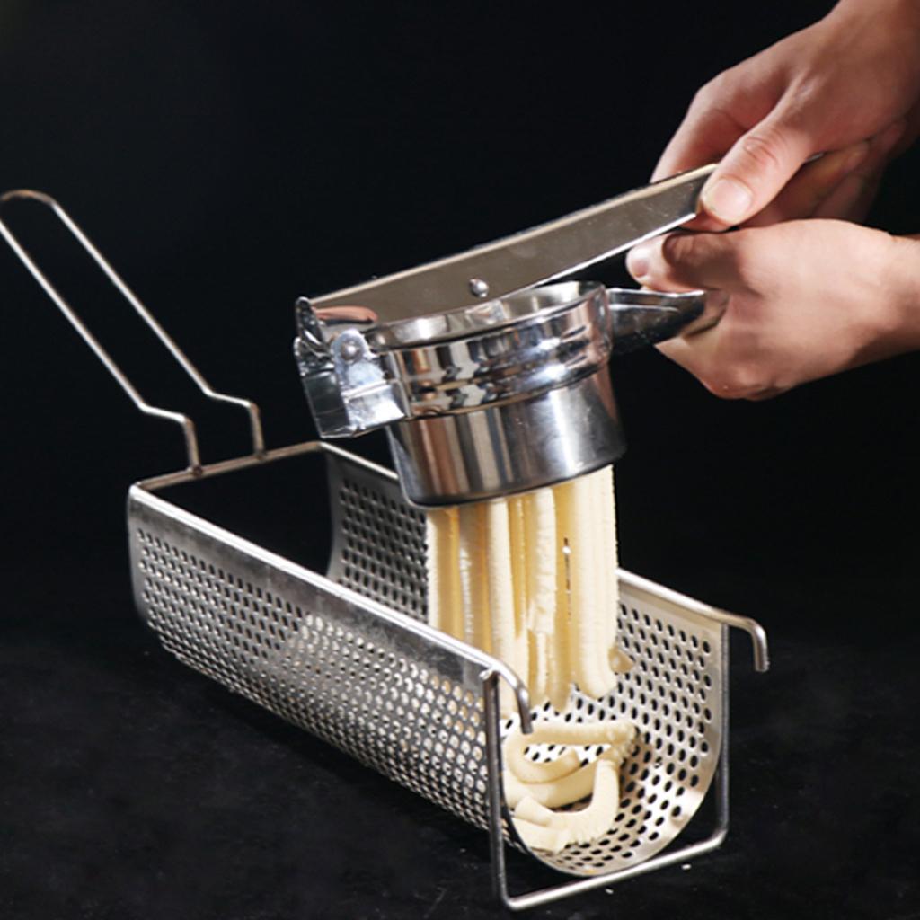 304 Frying Basket French Fries Cooking Basket Chips Strainer Chicken Cooking
