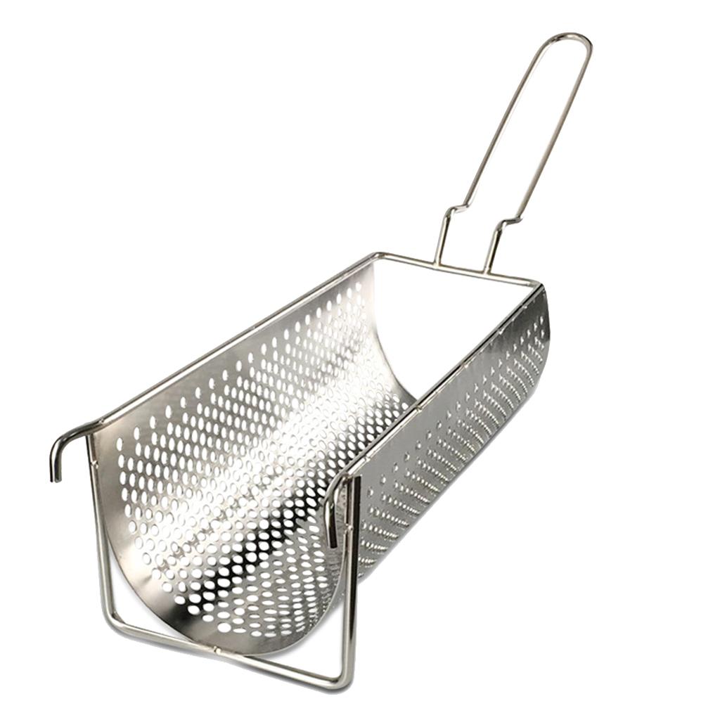 304 Frying Basket French Fries Cooking Basket Chips Strainer Chicken Cooking