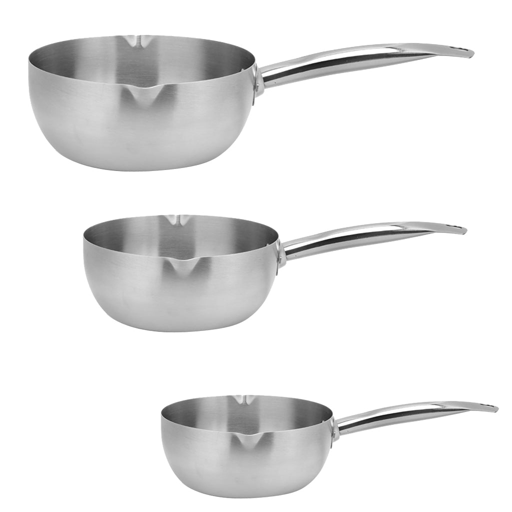 Stainless Steel Sauce Pan Nonstick Milk Pan Kitchen Tools 18x8cm