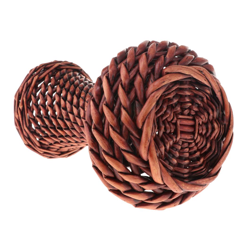 Wicker Planter Modern and Stylish Standing Flower Plant Display Basket size2
