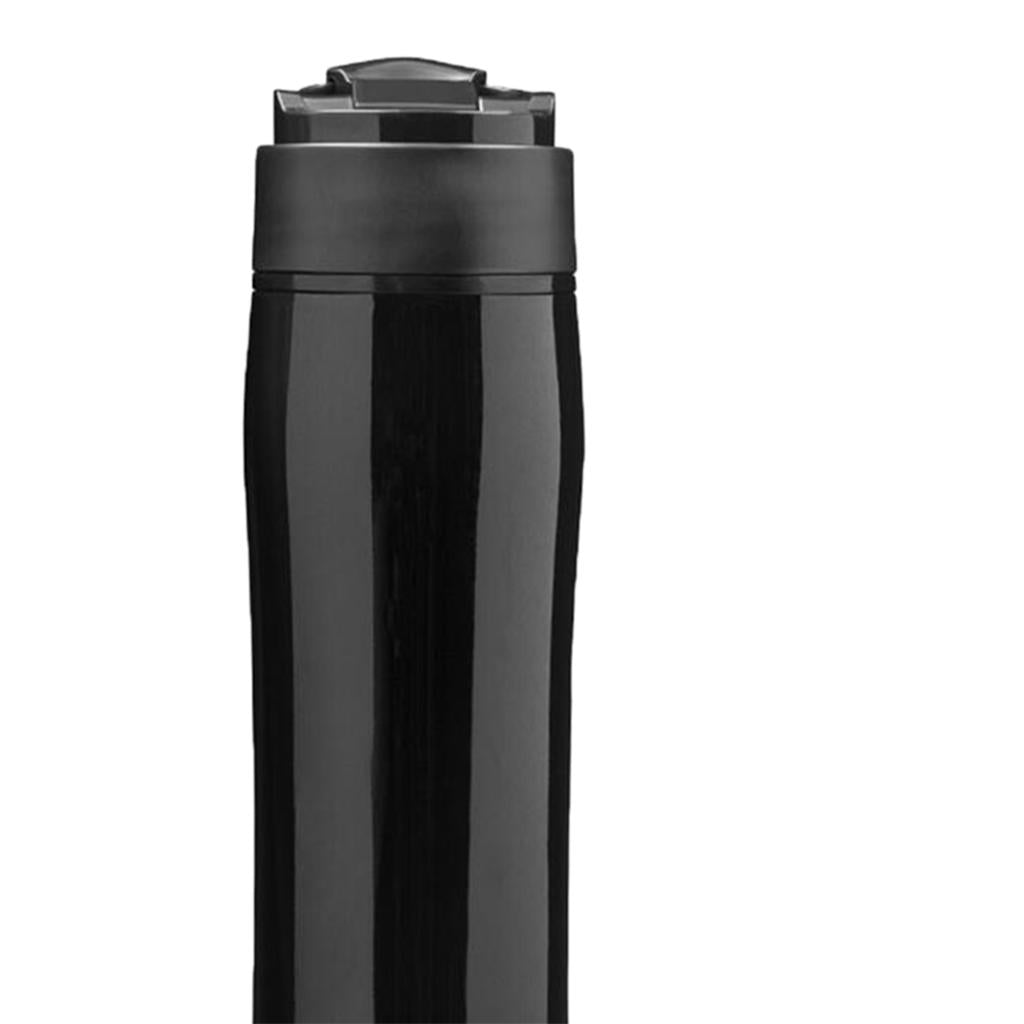 Portable French Presses Coffee Maker Mug 350ml for Travel Office Black