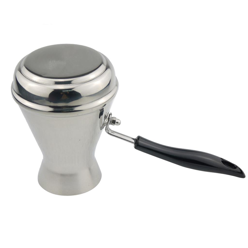 Stainless Steel Turkish Coffee Pot Ibrik Kettle Cezve Jazzva Briki 650ml