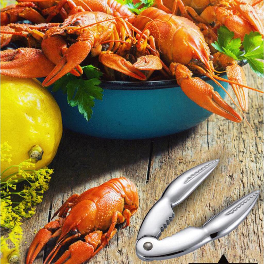 Aluminium Alloy Seafood Shell Shellfish Lobster Crab Nut Crackers Nutcracker