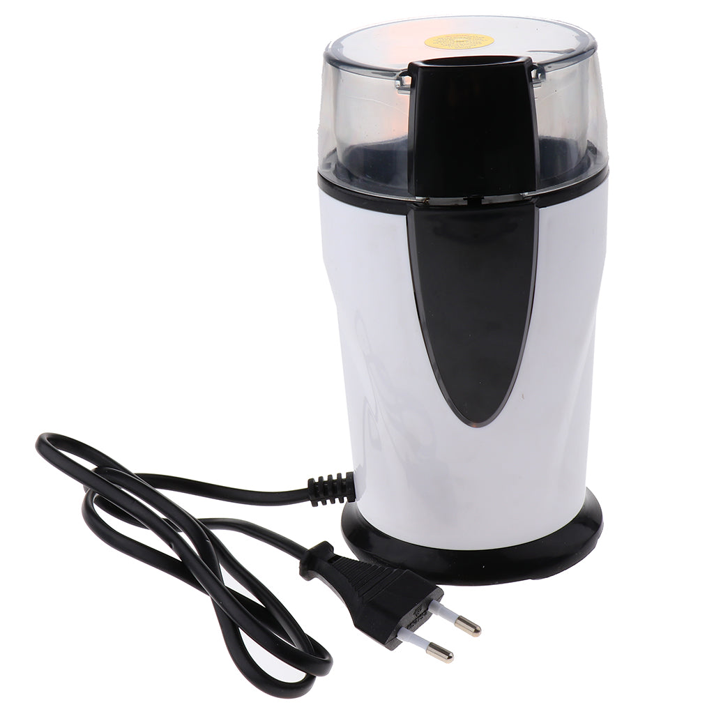 Electric Coffee Grinder Maker Stainless Steel Blades Bean Mill Cafe Tool