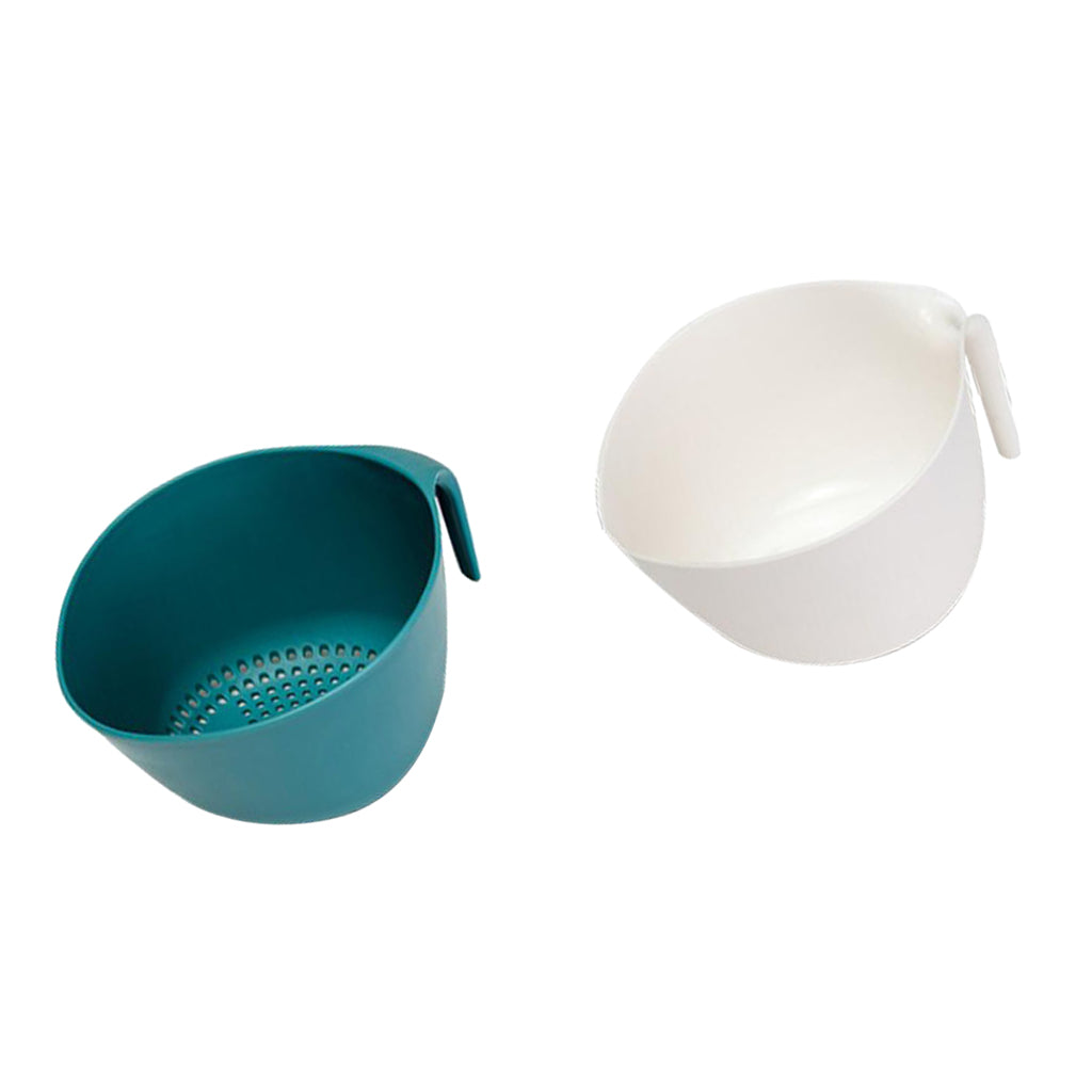 Kitchen Fruit Vegetables Strainer Washing Basket Storage Salad Serving