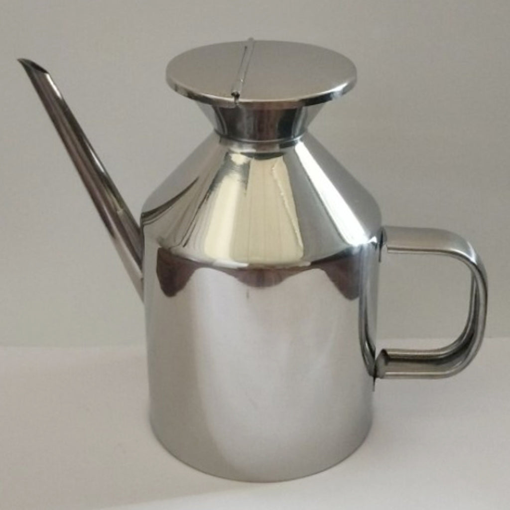 Oil Dispenser Stainless Steel Pot Vinegar Bottle Soy Sauce Kettle 625ml