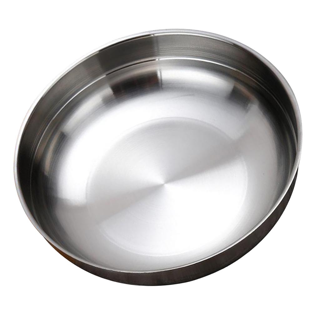 Stainless Steel Bowl For Noodle Udon Ramen Rice Double Insulated Dish Silver
