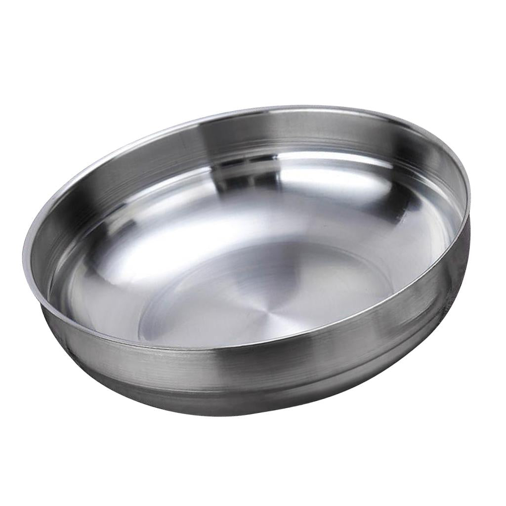 Stainless Steel Bowl For Noodle Udon Ramen Rice Double Insulated Dish Silver