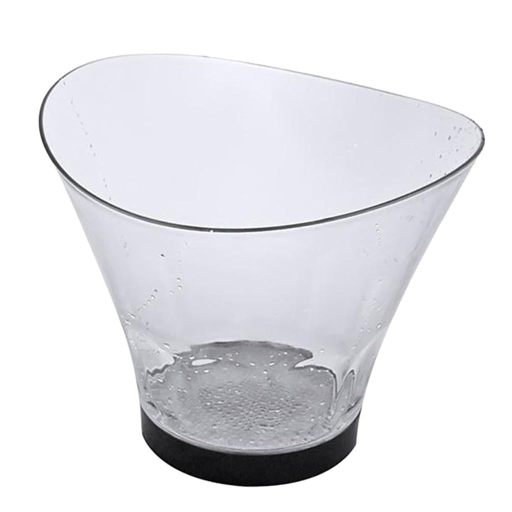 Light Up LED Ice Bucket Cool Colorful Champagne Bucket Drinks Cooler Chill C