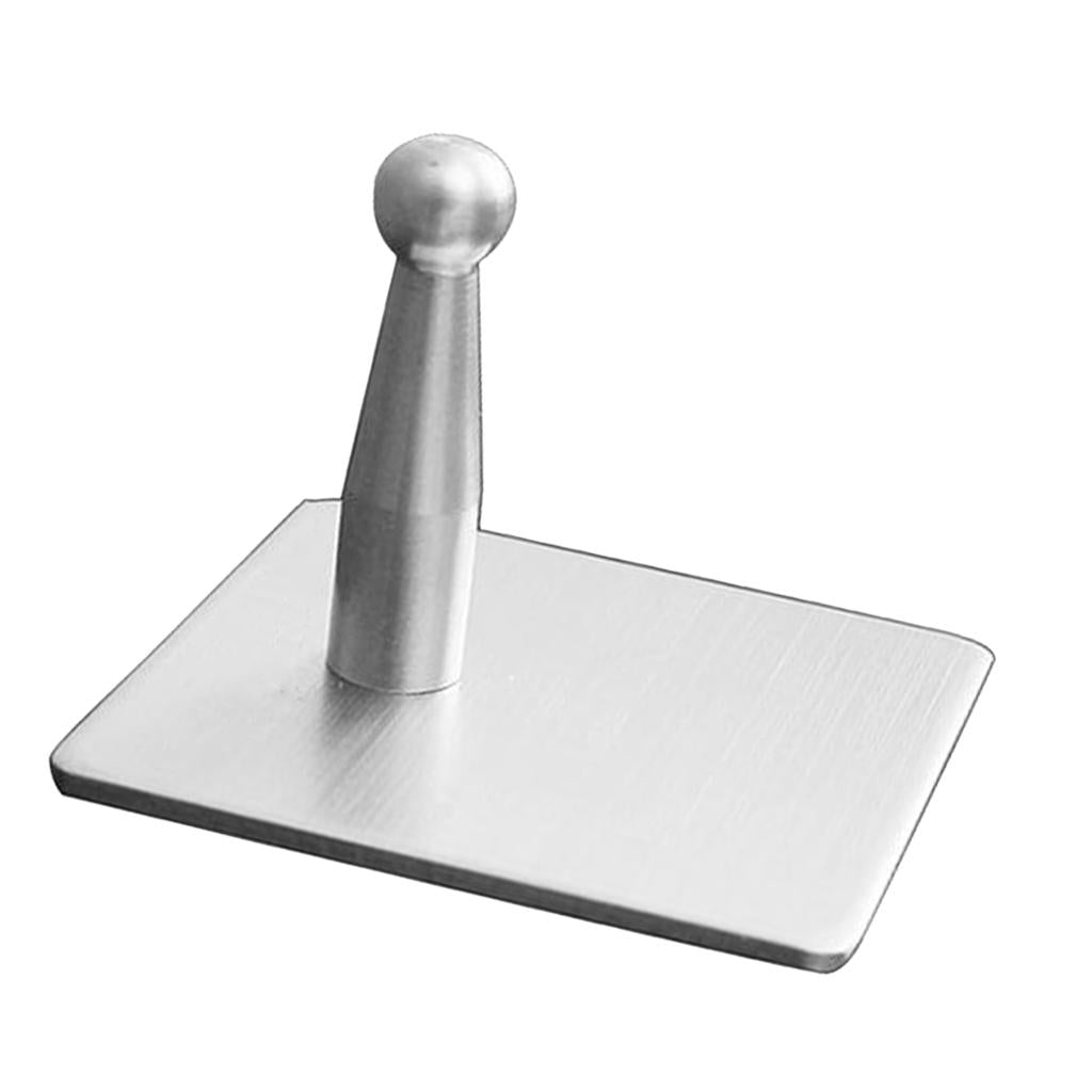Stainless Steel Self Adhesive Hooks- Sticky Wall Door Hook Robe Tea Towel