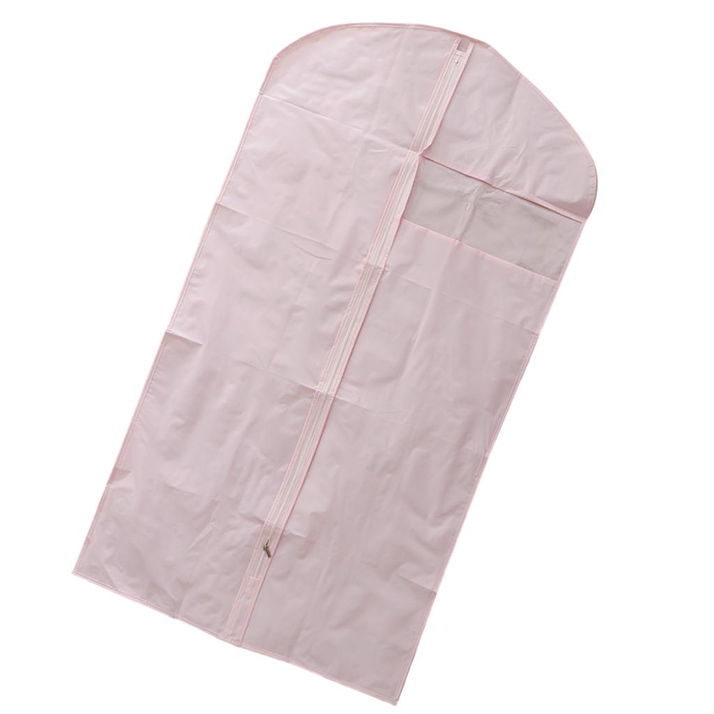 Garment Bag for Storage Keep Your Suit Costume Uniform Safe Pink 60X130cm