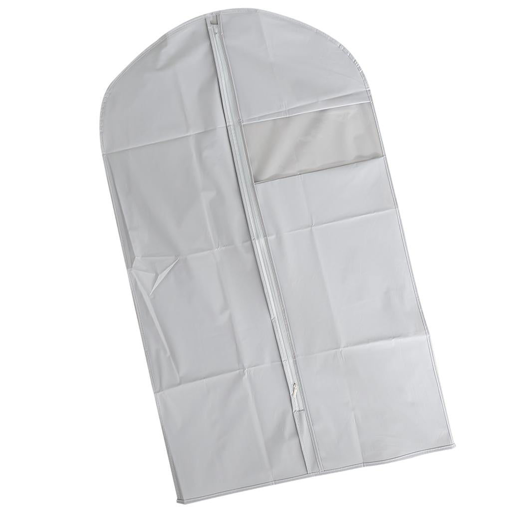 Garment Bag for Storage Keep Your Suit Costume Uniform Safe Gray 60X110cm