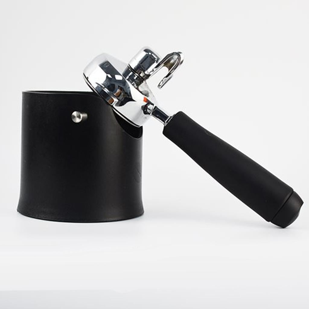Coffee Knock Box Grindenstein Espresso Grinds Tamper Waste Bins Black
