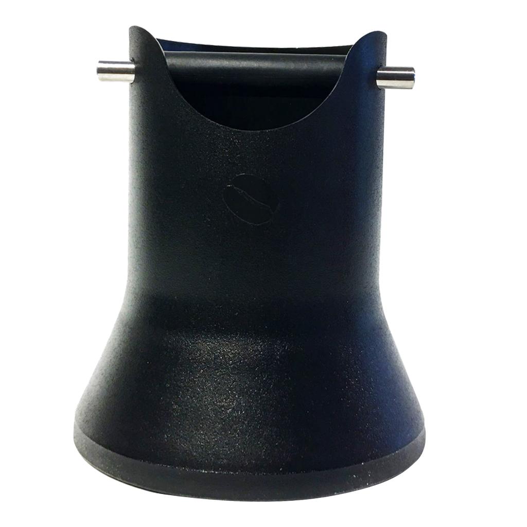 Coffee Espresso Grounds Residue Knock Box Plastic for Barista Black