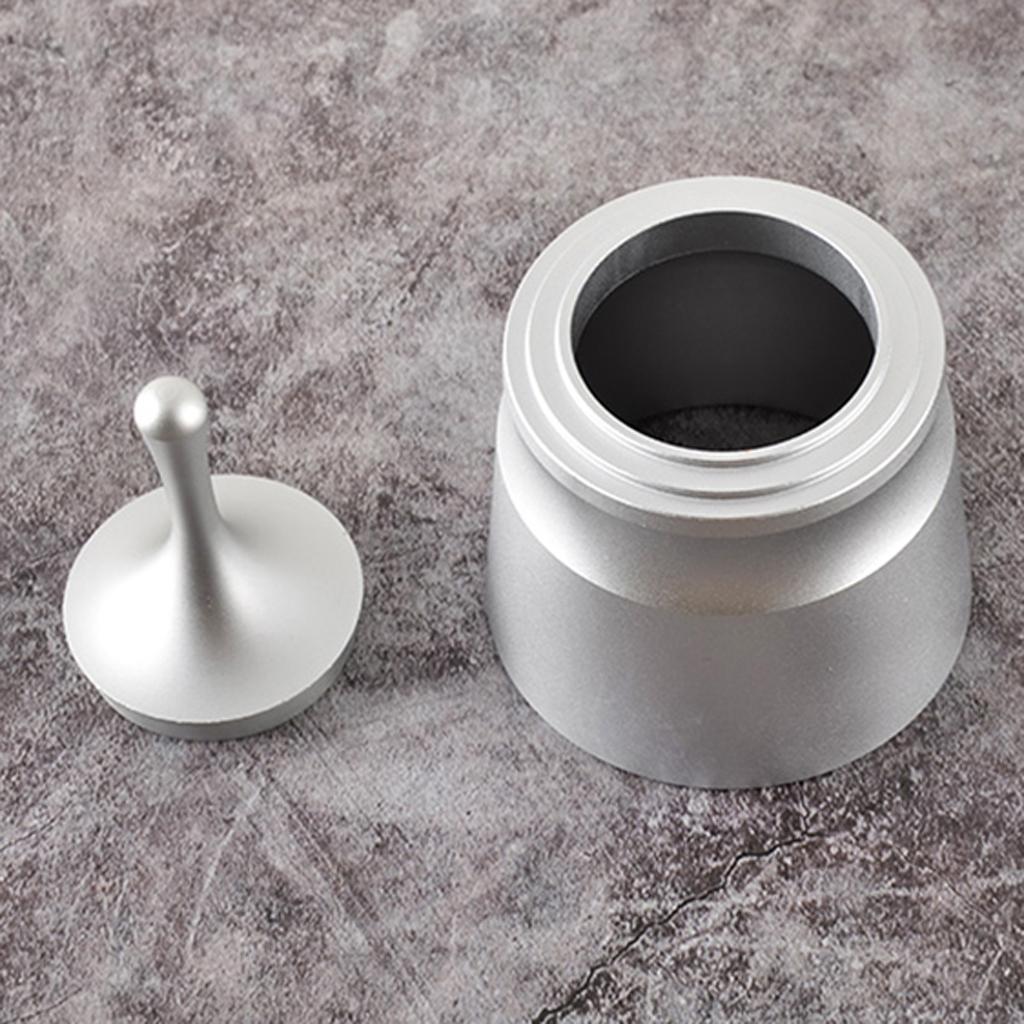 Grinder Aluminum Intelligent Dosing Ring for 58MM Coffee Tamper