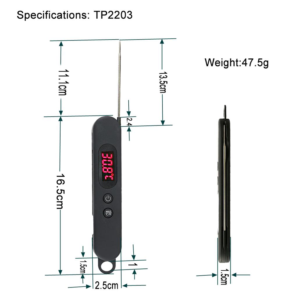 Electronic Meat Thermometer Kitchen Tools Digital Food Probe BBQ Thermometer