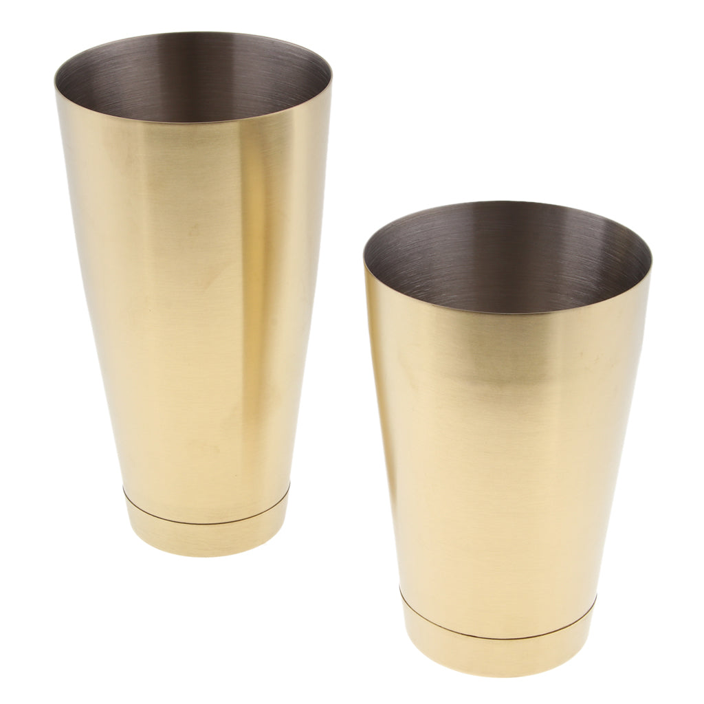 Boston Cocktail Shaker Set Cocktail Shaker Bar Shaker Set Built Gold