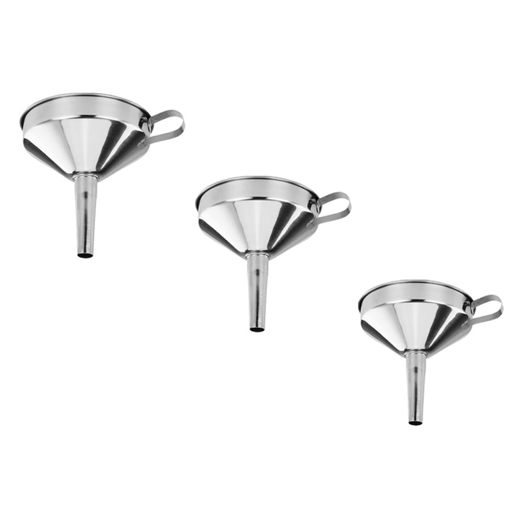 Perfume Funnel Metal Small Funnel for Refilling Empty Perfume Bottles 12cm