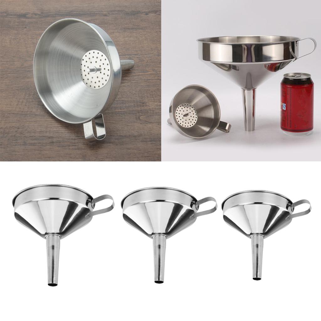 Perfume Funnel Metal Small Funnel for Refilling Empty Perfume Bottles 12cm