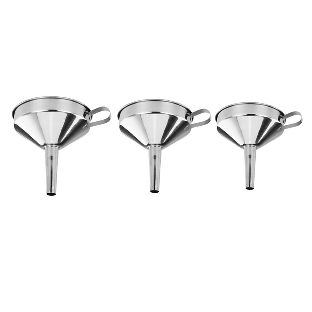 Perfume Funnel Metal Small Funnel for Refilling Empty Perfume Bottles 12cm